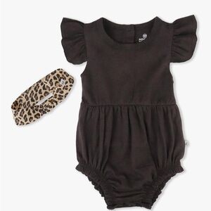 HonestBaby Bubble Romper and Headband Set